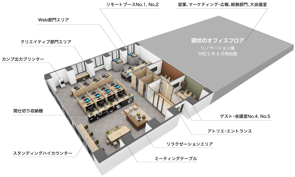 新アトリエ見取り図