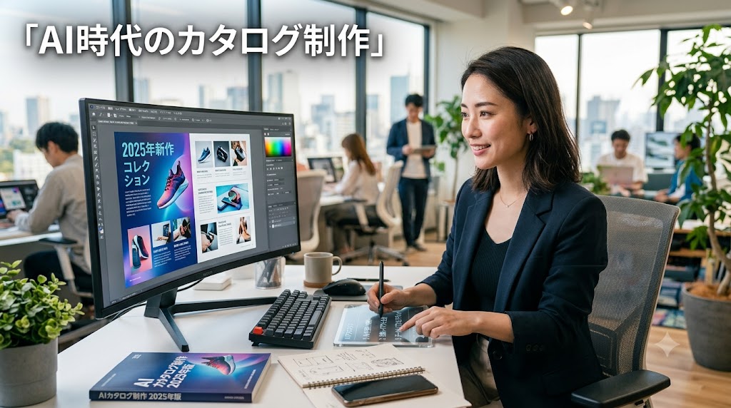 AI時代のカタログ制作とは｜編集者が設計し、AIで生成するの画像イメージ