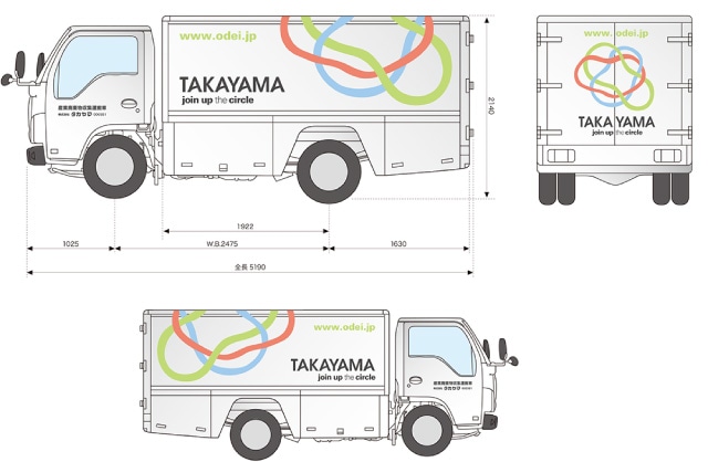 作業車両・営業車デザイン