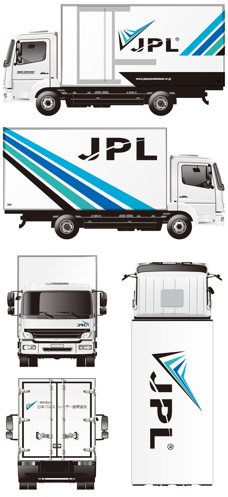 一般社団法人日本パルスレーザー振興協会様・車両デザイン