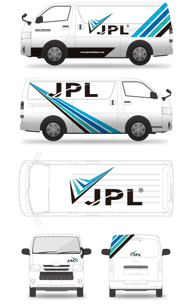 一般社団法人日本パルスレーザー振興協会様・車両デザイン