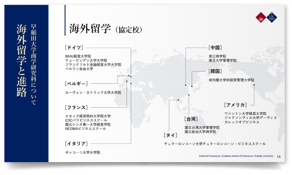 早稲田大学大学院 商学研究科様・PowerPoint