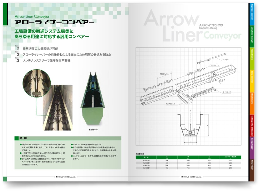 アローテクノ株式会社様・カタログ