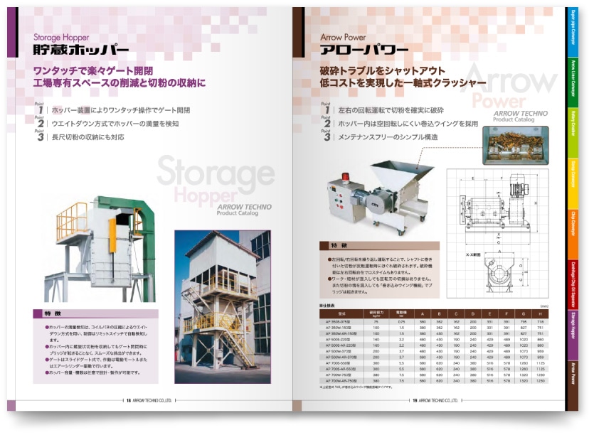 アローテクノ株式会社様・カタログ