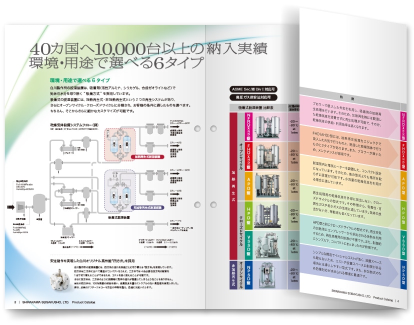 株式会社白川製作所様・カタログ