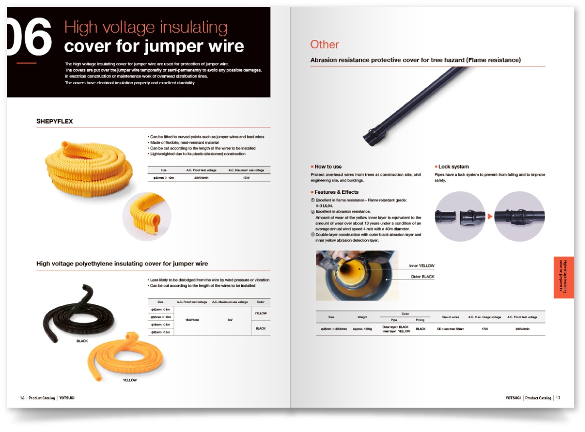 ヨツギ株式会社様・カタログ