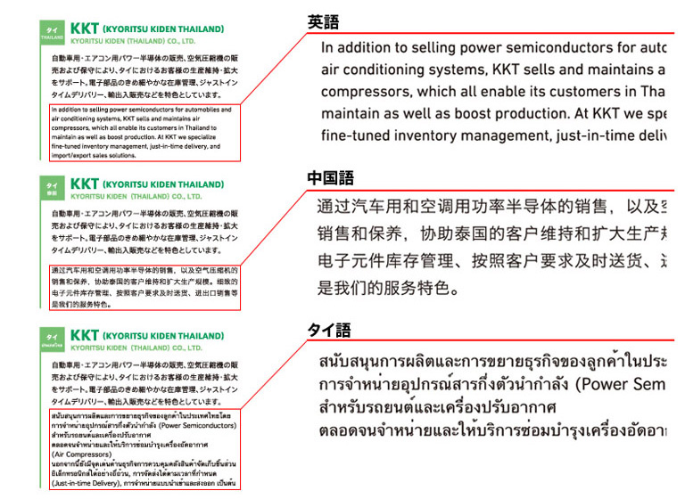 エンジニアリング会社 会社案内パンフレット