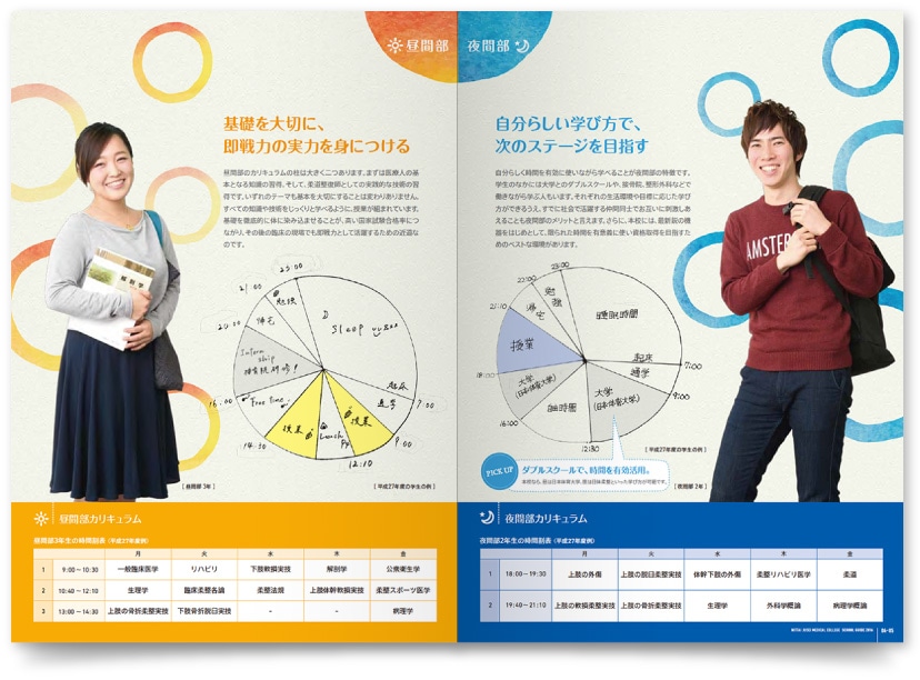 学校法人日本体育大学日体柔整専門学校様・学校案内