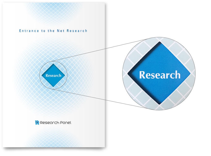 アンケートリサーチ企業 事業案内パンフレット