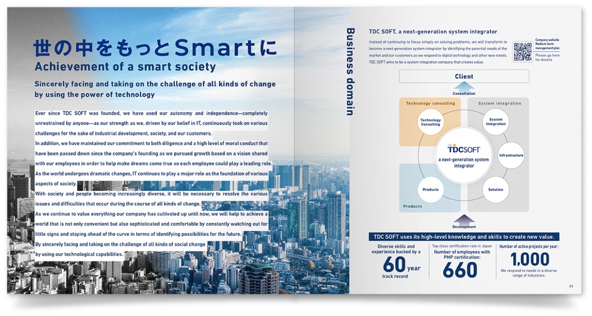 TDCソフト株式会社様・会社案内