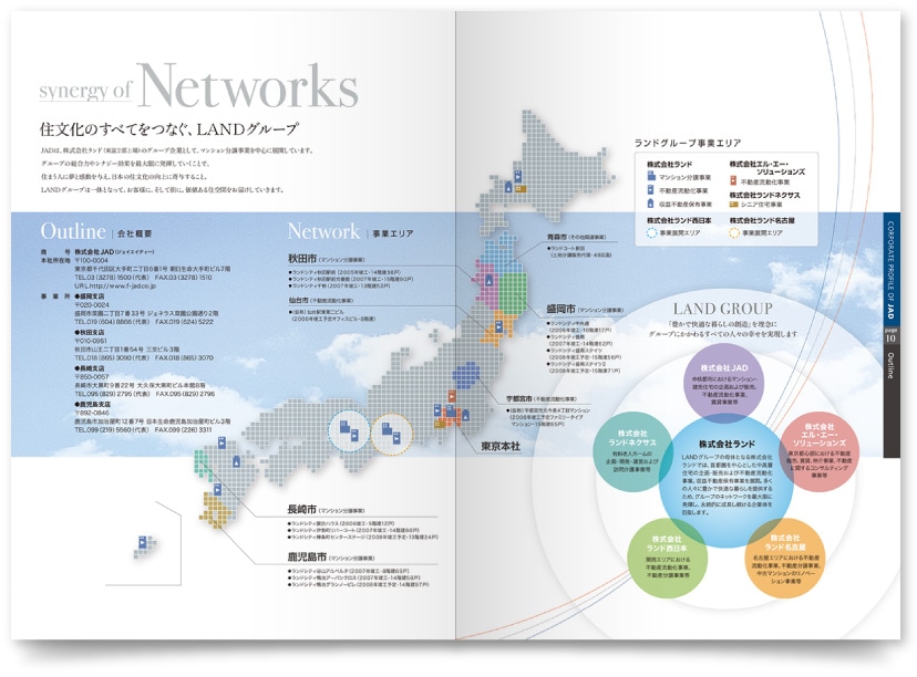 株式会社JAD様・会社案内