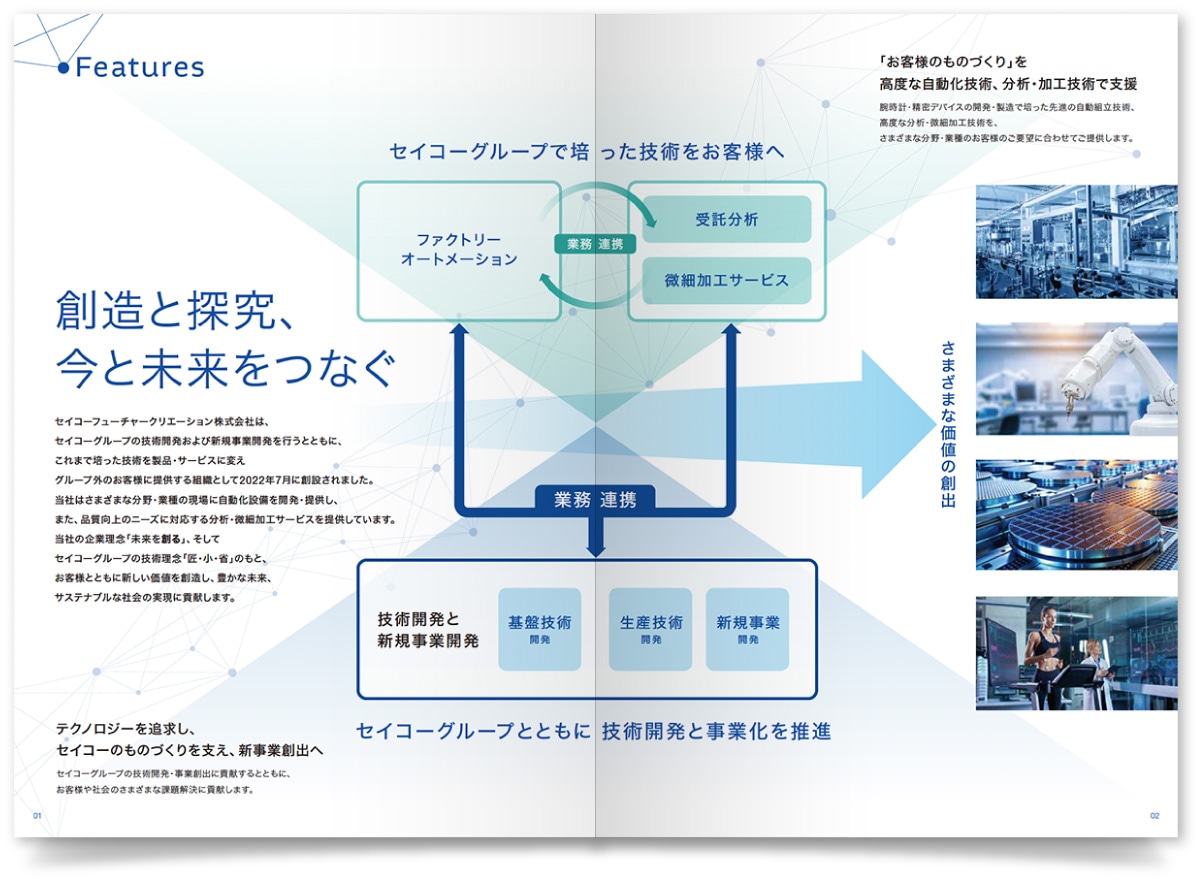 セイコーフューチャークリエーション株式会社様・会社案内