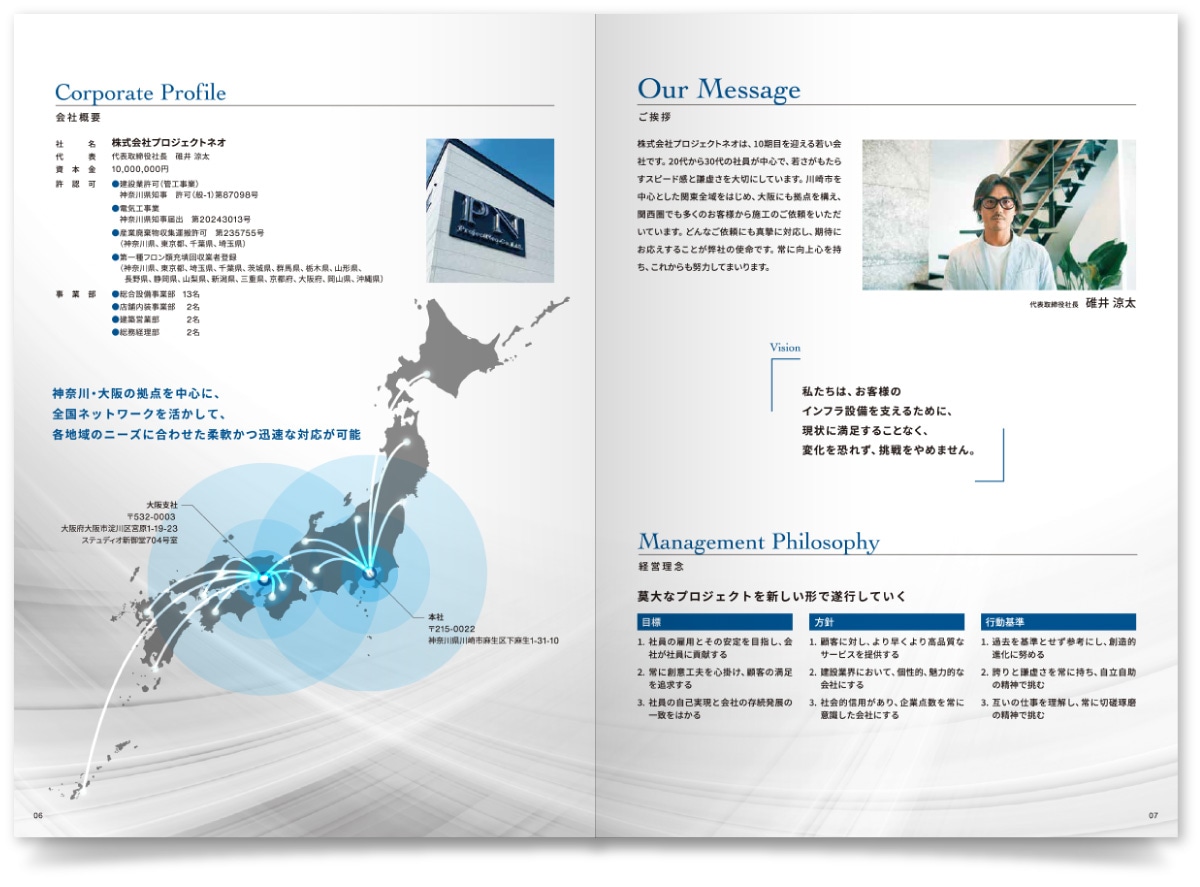 株式会社プロジェクトネオ様・会社案内