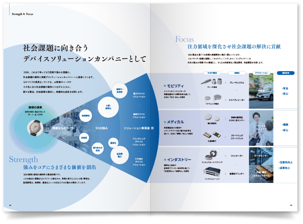 セイコーインスツル株式会社様・会社案内