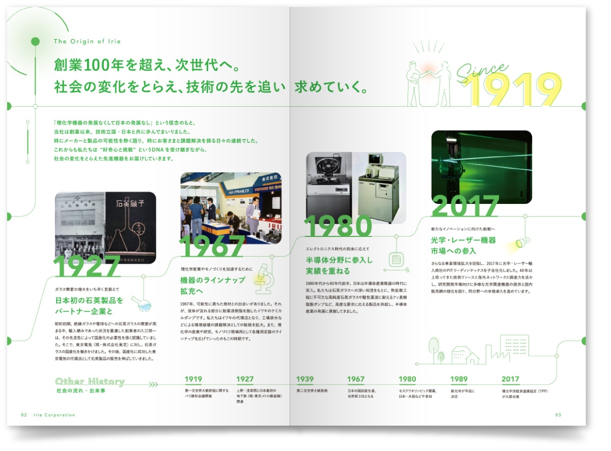 入江株式会社様・会社案内