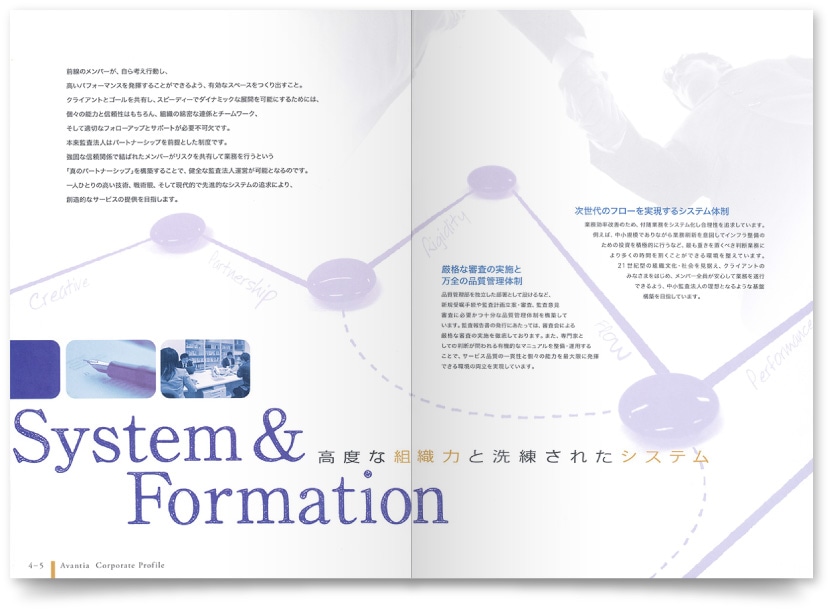 監査法人パンフレット・会社案内制作