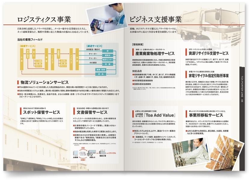 東亜物流株式会社様・会社案内