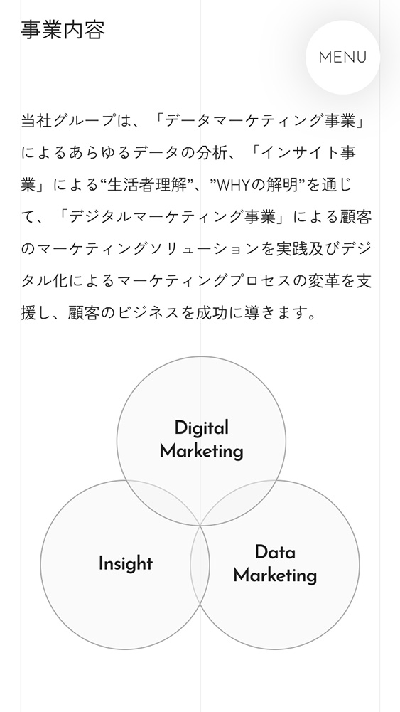 株式会社クロス・マーケティンググループ様 ランディングページ