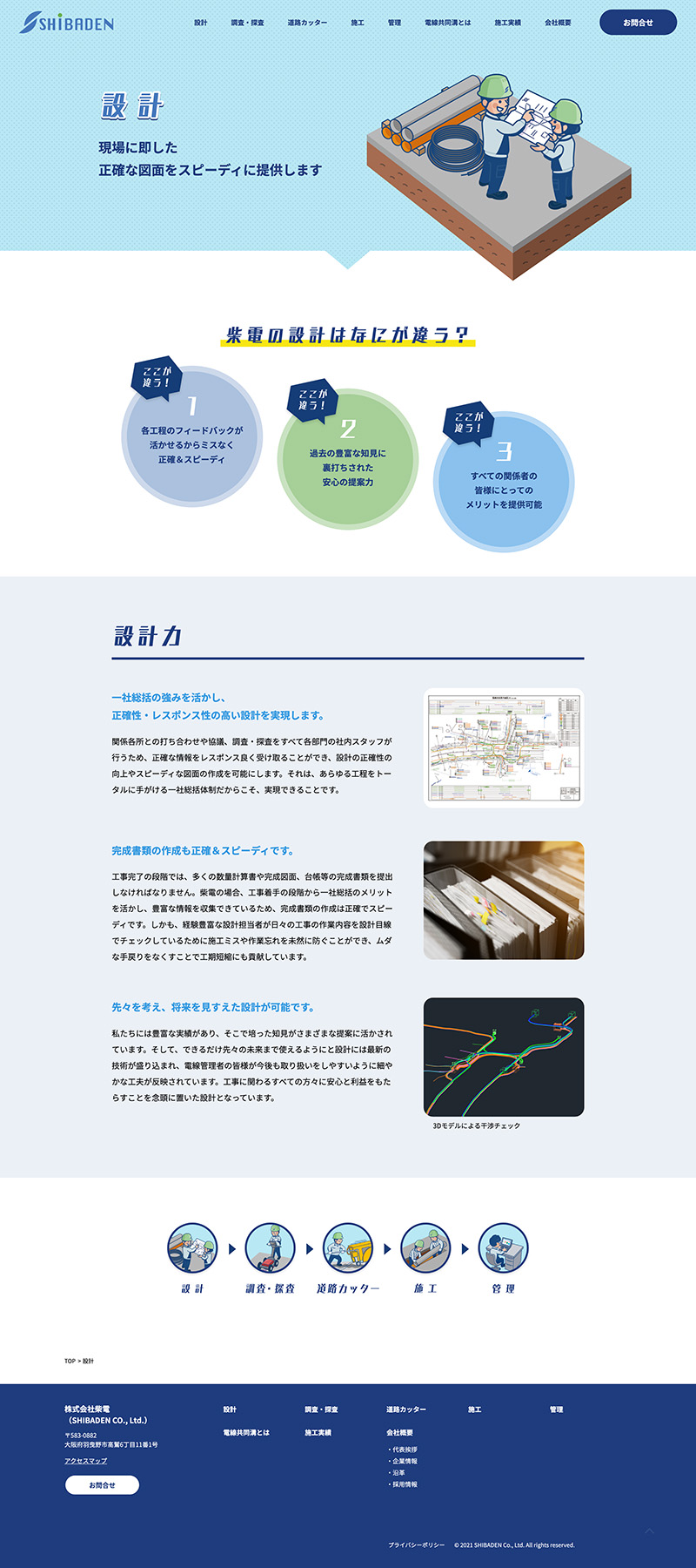 株式会社柴電様・コーポレートサイト