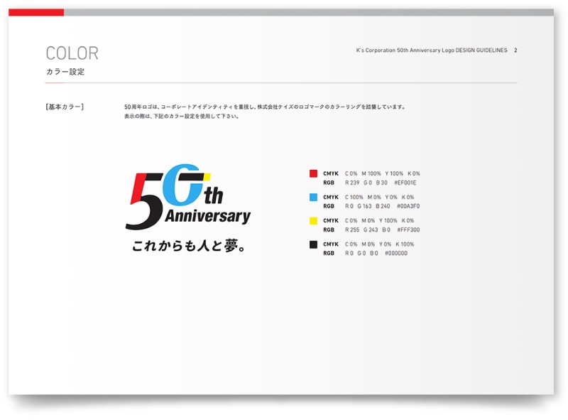 株式会社ケイズ様・CI・VIマニュアル