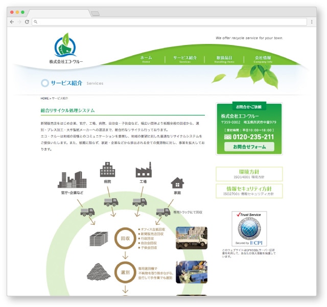 Webサイト作成