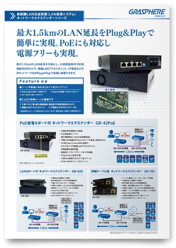 カタログ仕様の製品パンフレットデザイン