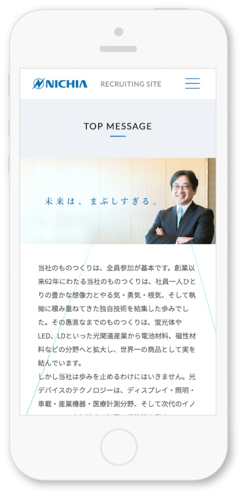 日亜化学工業株式会社様・Webサイト