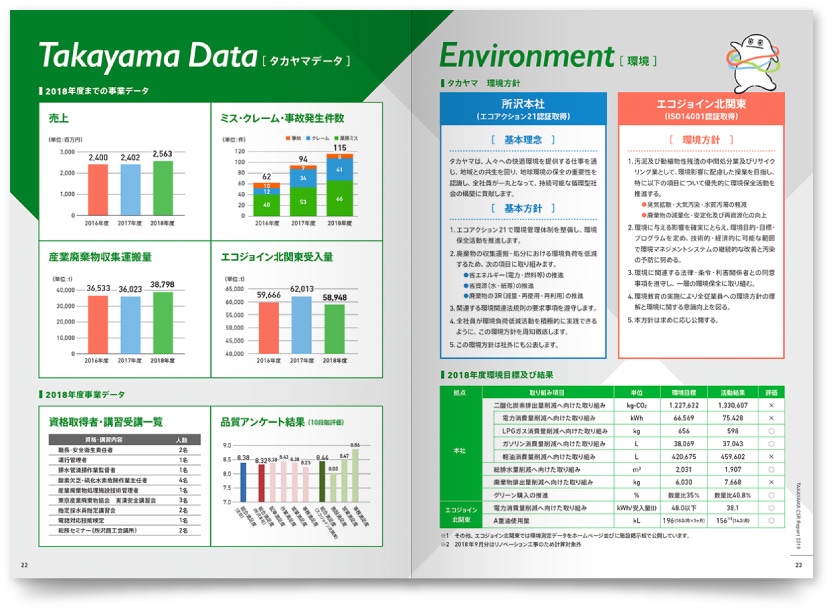 株式会社タカヤマ様・パンフレット