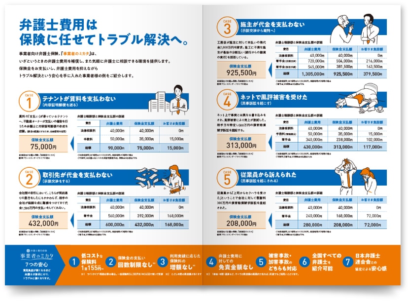 プリベント少額短期保険株式会社様・パンフレット