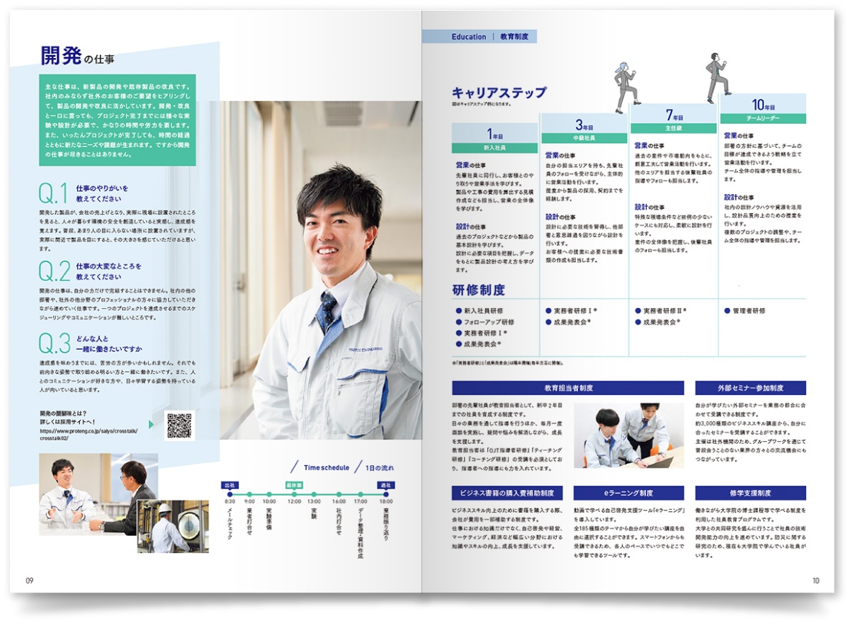 株式会社プロテックエンジニアリング様・パンフレット