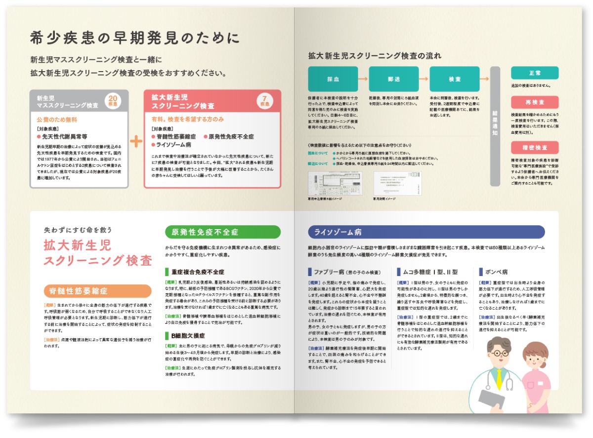 公益財団法人東京都予防医学協会様・パンフレット